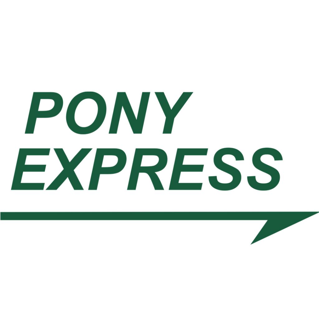 Доставка pony. Пони экспресс. Пони экспресс лого. Транспортная компания Pony Express. Пони экспресс доставка.